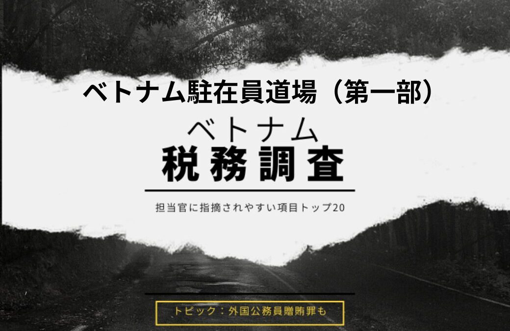 保護中: ベトナム駐在員道場　税務調査のリアルを学ぶ第一部